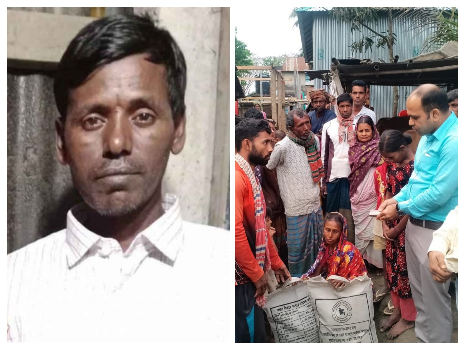 নেত্রকোনার খালিয়াজুরীতে  বজ্রপাতে কৃষকের মৃত্যু 