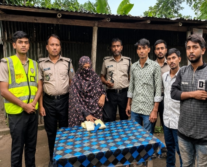 নেত্রকোনা কেন্দুয়ায় ৭ হাজার ইয়াবাসহ নারী আটক, উদ্ধারকৃত মাদকের মূল্য প্রায় ২৮ লাখ টাকা।