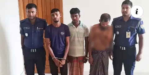 শরীয়ত পুরে স্বামীকে বেঁধে রেখে স্ত্রী কে ধর্ষণের অভিযোগে আটক ৩