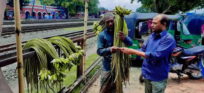 সান্তাহার নাটোর বাইপাস সড়কে মোটরসাইকেলের ধাক্কায় শাপলা বিক্রেতা  শহিদুলের মৃত্যু 
